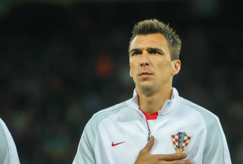 Poznati hrvatski nogometaš, Mario Mandžukić