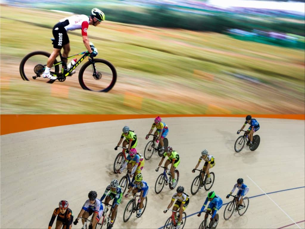 biciklizam na pisti i brdski biciklizam