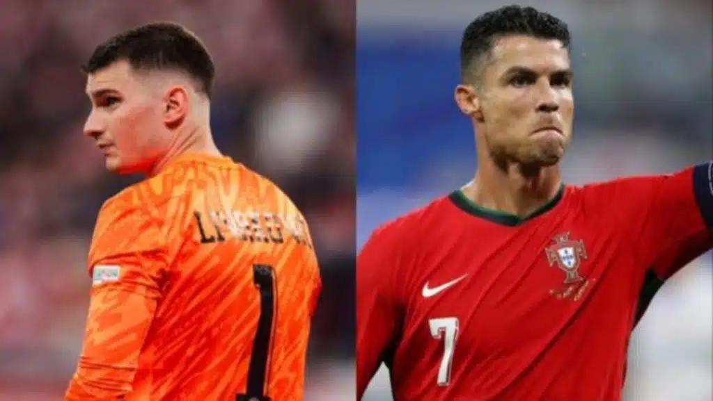 Dominik Livaković i Cristiano Ronaldo (Pozicije u nogometu)