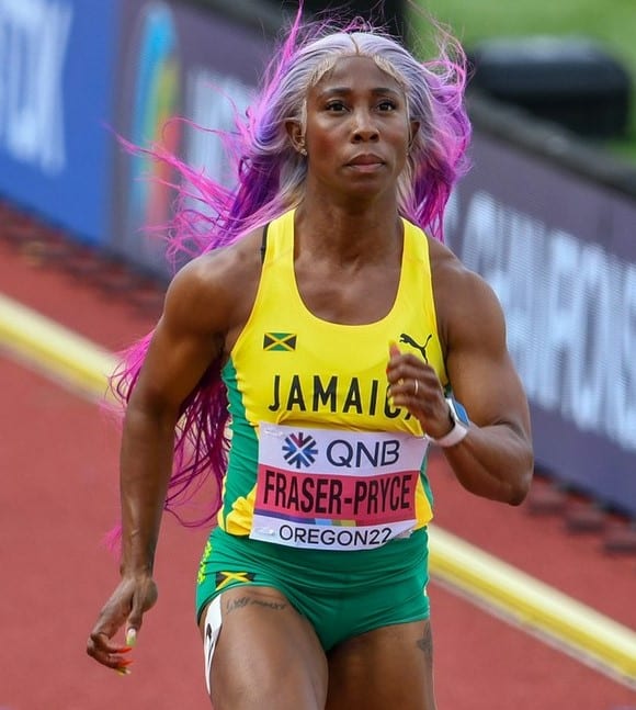 Shelly-Ann Fraser-Pryce, jedna od najuspje&scaron;nijih sprinterica svih vremena (najbrže atletičarke)