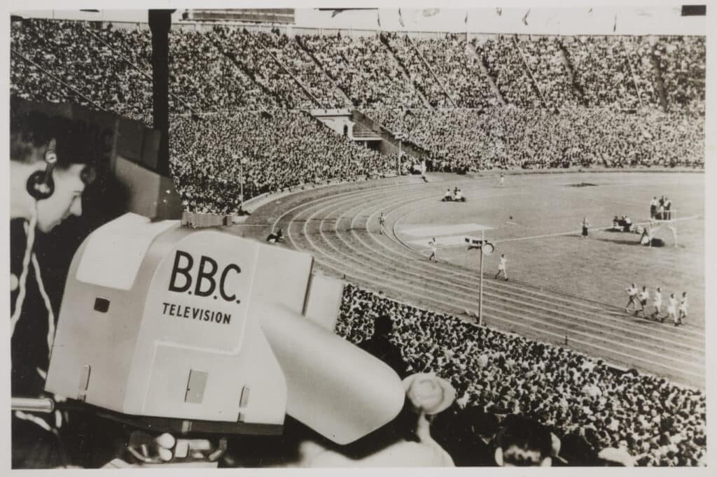 Olimpijske igre 1948. u Londonu bile su značajne po tome &scaron;to su to bile prve igre koje su djelomično televizijski preno&scaron;ene