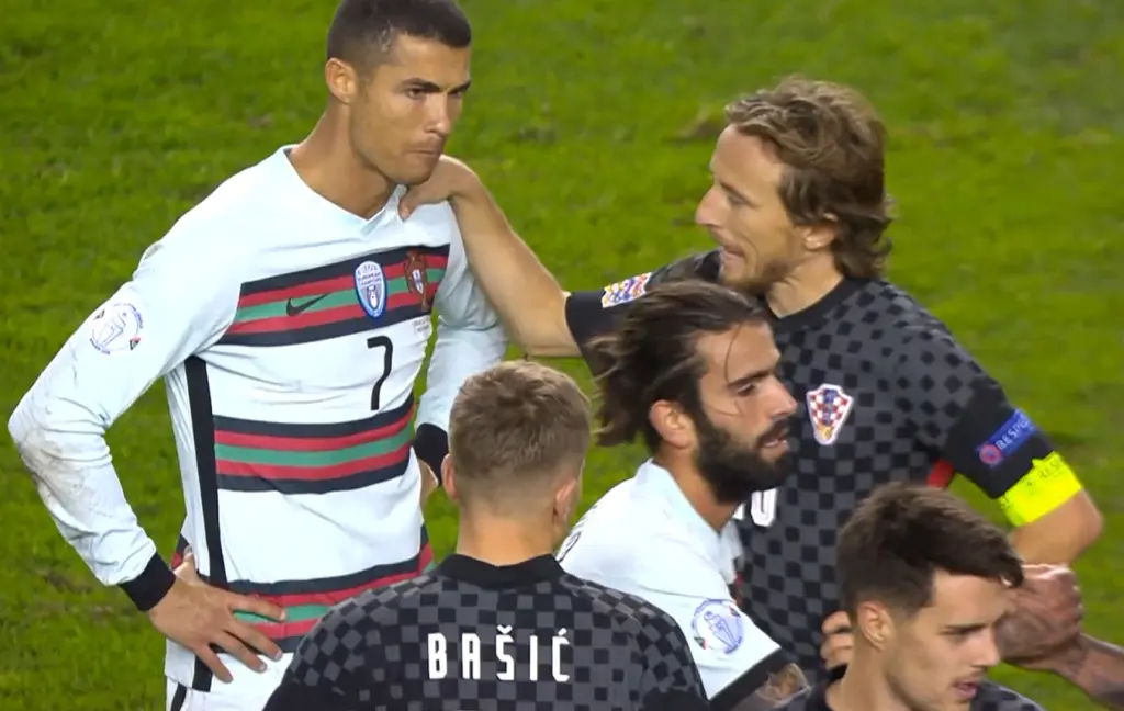 Cristiano Ronaldo i Luka Modrić