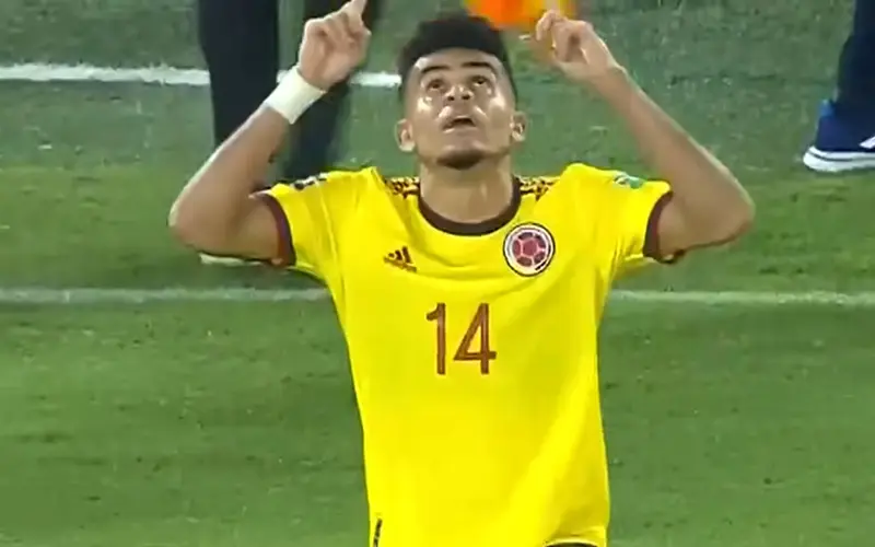 Luis Diaz slavi pogodak
