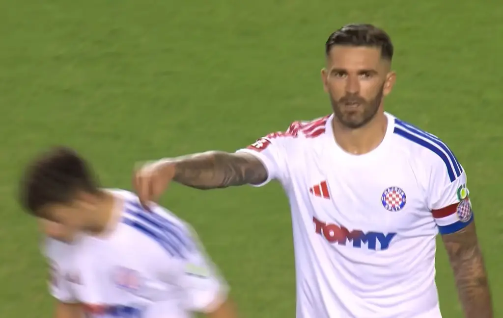 Rakow Hajduk - Marko Livaja slavi gol protiv Osijeka