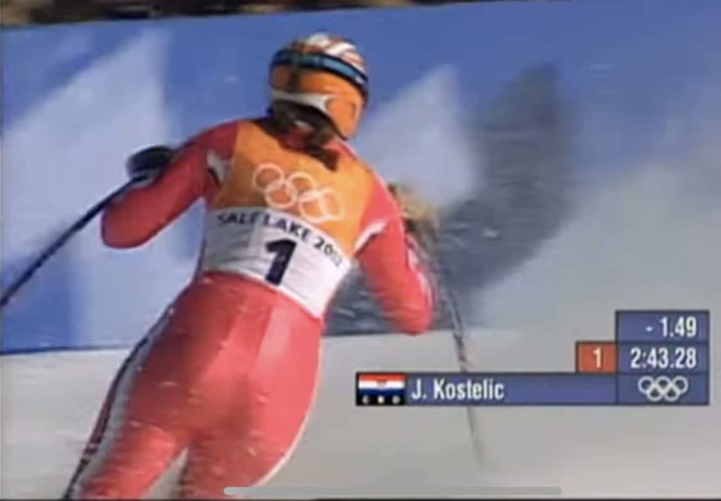 Janica Kostelić ostvarila je nevjerojatan uspjeh osvojivši tri zlatne i jednu srebrnu medalju na ZOI 2002. (Hrvatska na Zimskim olimpijskim igrama)