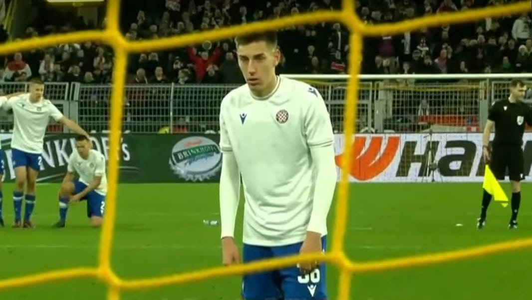 Hajduk protiv Borussije Dortmund (screenshot: YouTube)