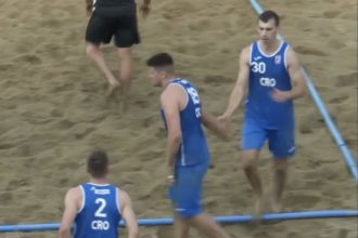Hrvatski rukometaši na pijesku