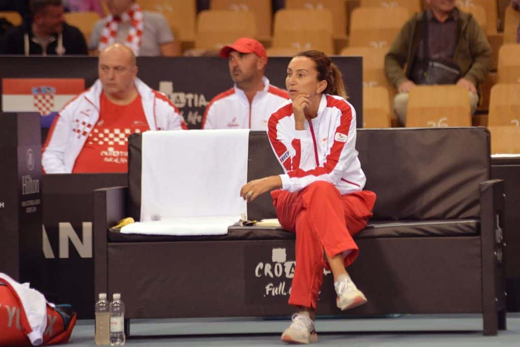 Iva Majoli, bivša hrvatska tenisačica i izbornica Fed Cup reprezentacije