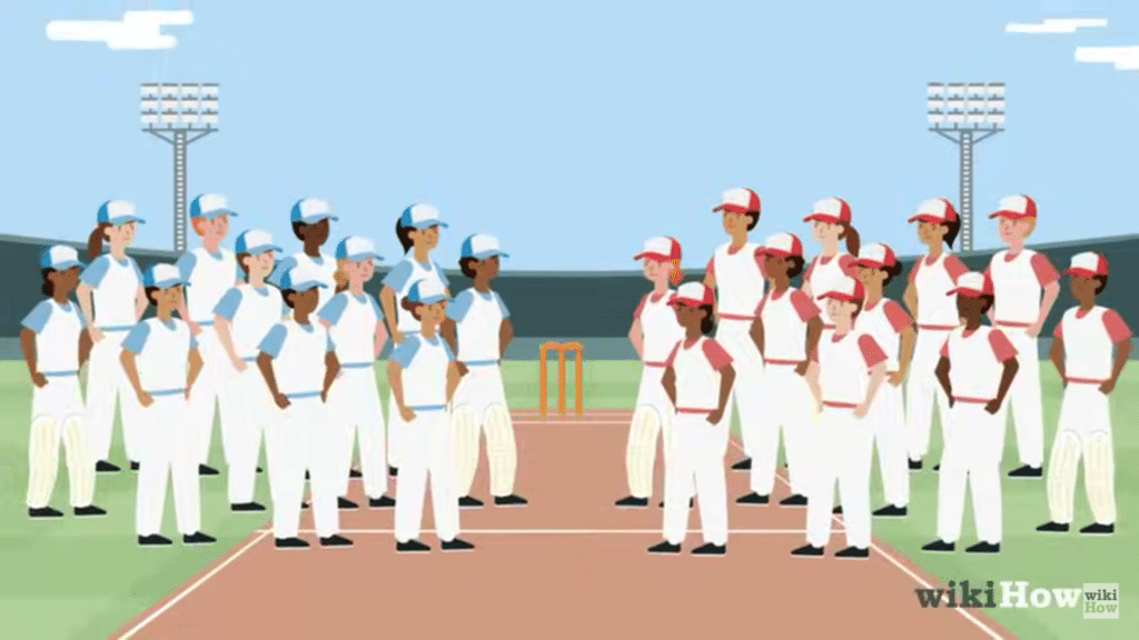 Igrači protivničkih ekipa u kriketu