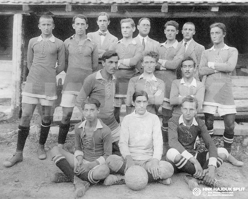Momčad Hajduka 1912. godine