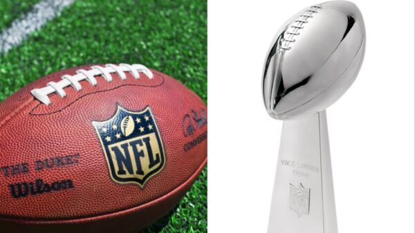 NFL lopta i trofej Vincea Lombardija (Kada je osnovan NFL)