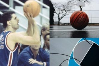 Dražen Petrović šutira i košarkaška lopta (Kada je uvedena trica u košarci)