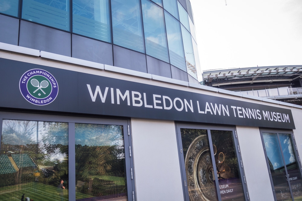 Ulaz u prostorije Wimbledona (povijest tenisa)