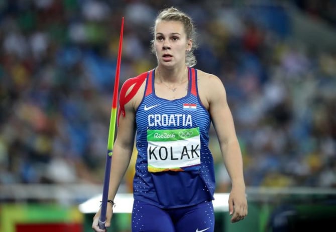 Sara Kolak, osvajačica zlata u bacanju koplja 2016.