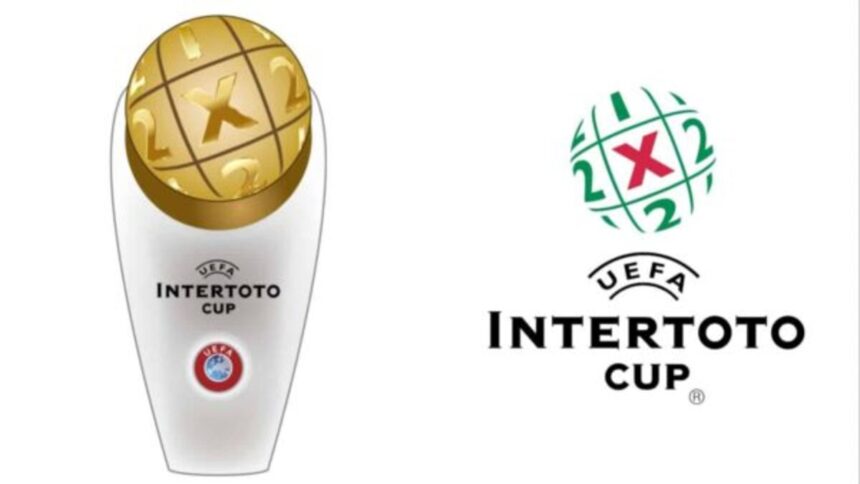 Trofej i logo nekadašnjeg Intertoto kupa (Što je bio Intertoto kup)