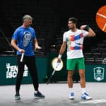 Goran Ivanišević i Novak Đoković u razgovoru (Tko je izmislio tenis)