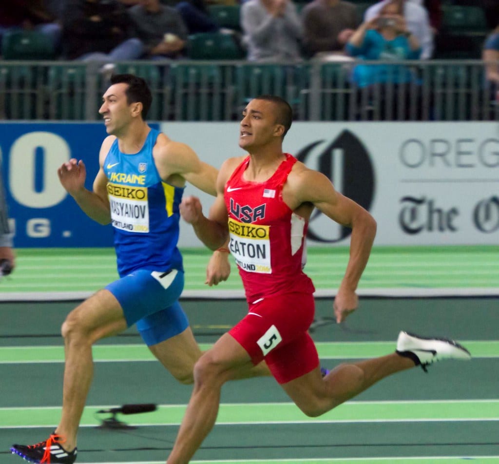 Ashton Eaton, osvajač zlatne medalje na Olimpijskim igrama 2012. i 2016. godine