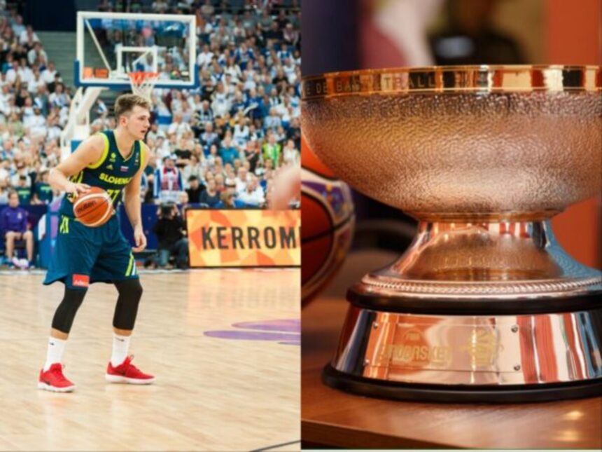 Luka Dončić i trofej EuroBasketa (Europsko prvenstvo u košarci)