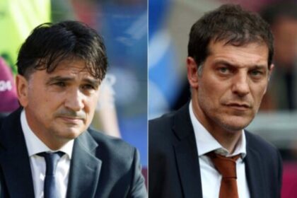 Zlatko Dalić i Slaven Bilić (Hrvatski nogometni treneri)