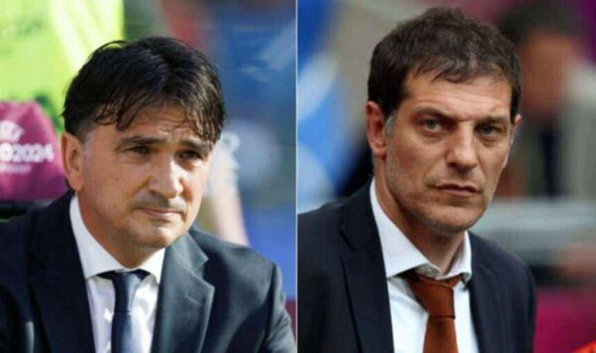 Zlatko Dalić i Slaven Bilić (Hrvatski nogometni treneri)