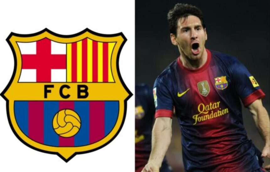 Grb Barcelone i Lionel Messi (Kada je osnovana Barcelona)