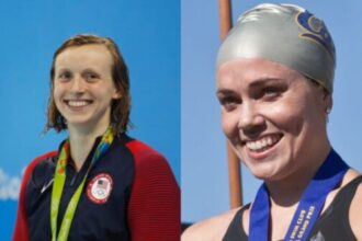 Katie Ledecky i Natalie Coughlin (Najbolje plivačice)