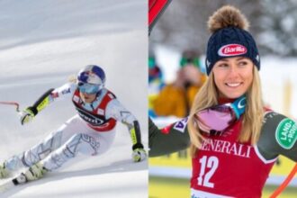 Lindsey Vonn i Mikaela Shiffrin (Najbolje skijašice)