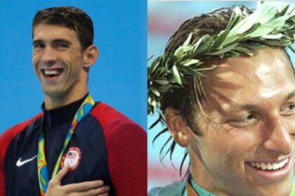 Michael Phelps i Ian Thorpe (Najbolji plivači)