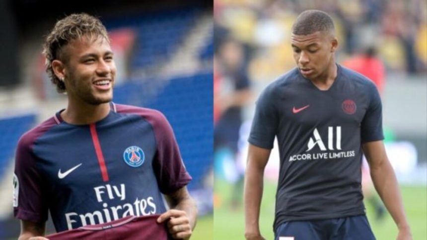 Neymar i Kylian Mbappe (Nogometni transferi)