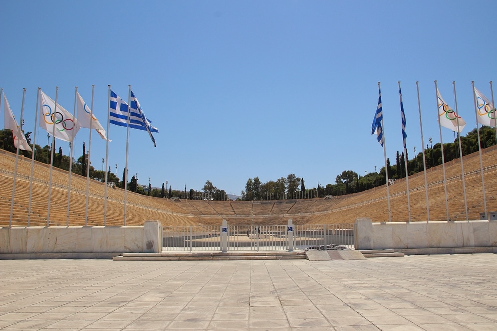 Stadion na kojem su održane prve Olimpijske igre 1896. u Ateni (povijest atletike)