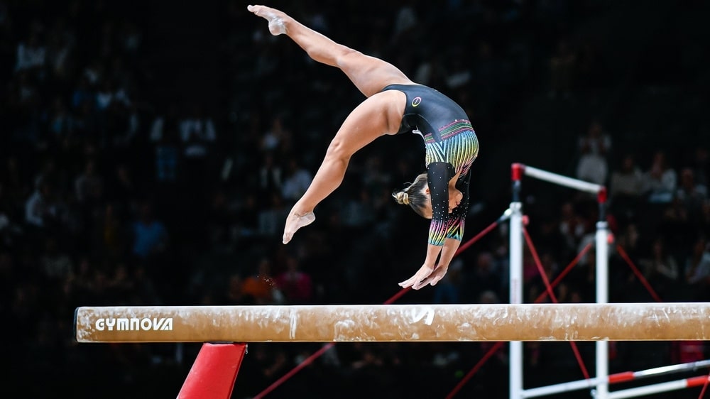 Brazilska gimnastičarka, Flavia Saravia