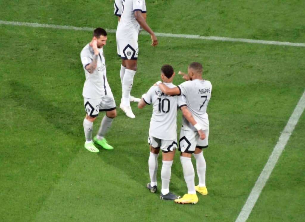 Lionel Messi, Neymar i Kylian Mbappe za vrijeme boravka u PSG-u