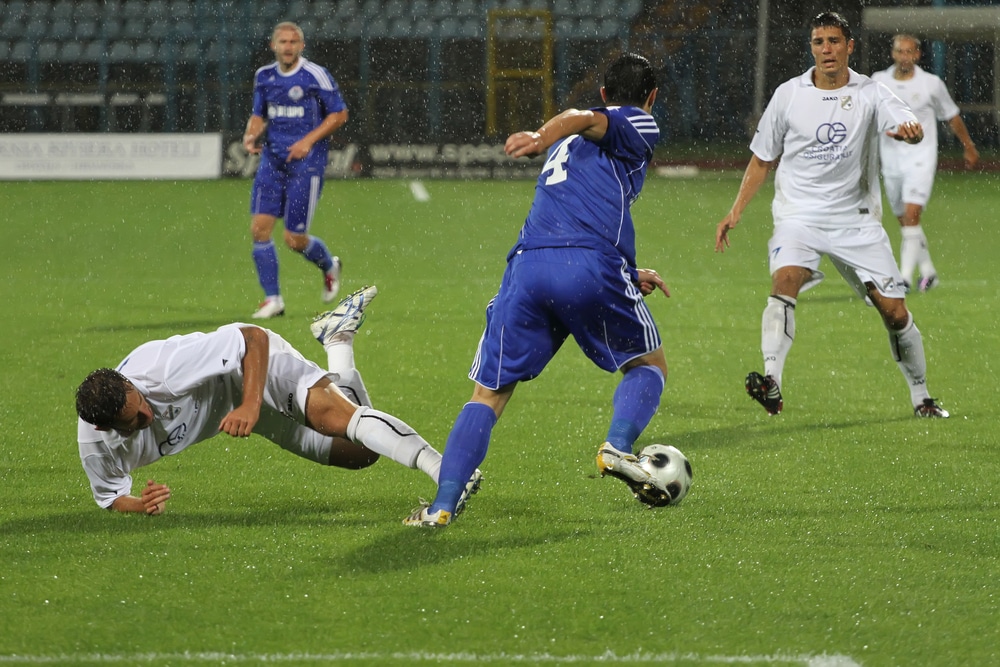 Nogometna utakmica Rijeka - Slaven Belupo na Kantridi