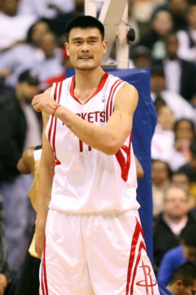 Yao Ming, prvi izbor na NBA draftu 2002. godine