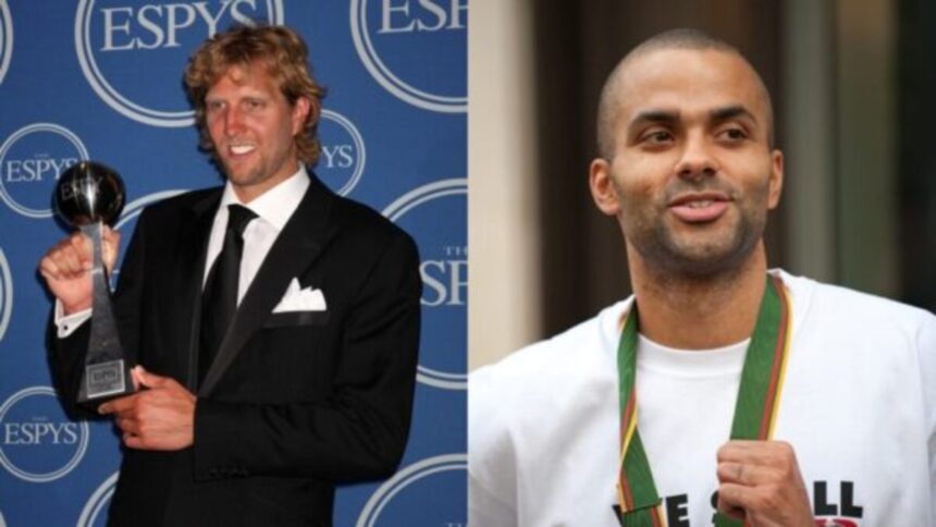 Dirk Nowitzki i Tony Parker (Najbolji europski košarkaši)