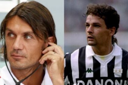 Paolo Maldini i Roberto Baggio (Najbolji talijanski nogometaši)