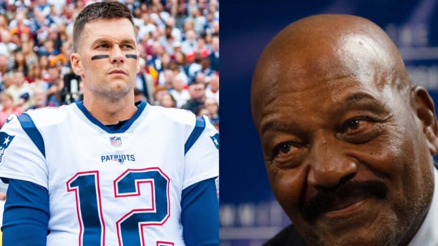 Jim Brown Tom Brady