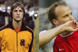 Johan Cruyff i Dennis Bergkamp (najbolji nizozemski nogometaši)