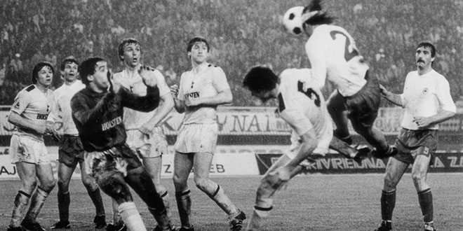 Polufinale Kupa UEFA-e 1984., Hajduk - Tottenham