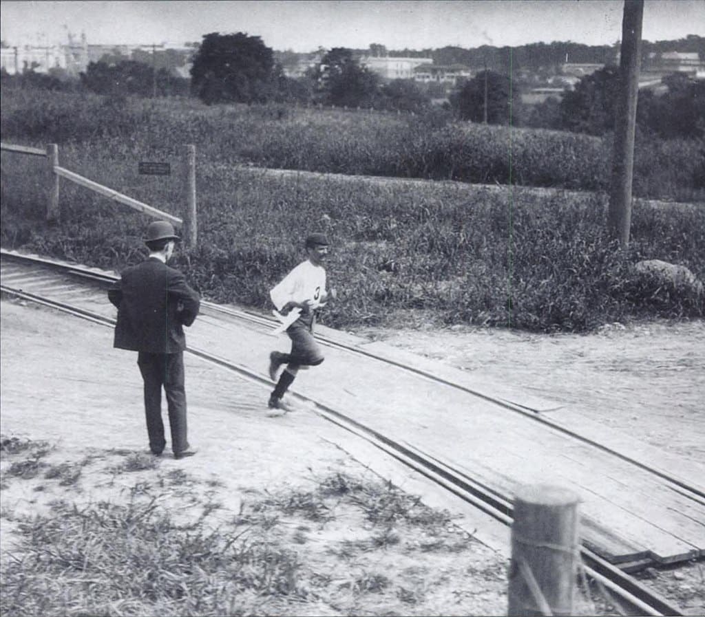 Felix Carvajal tijekom olimpijskog maratona 1904.