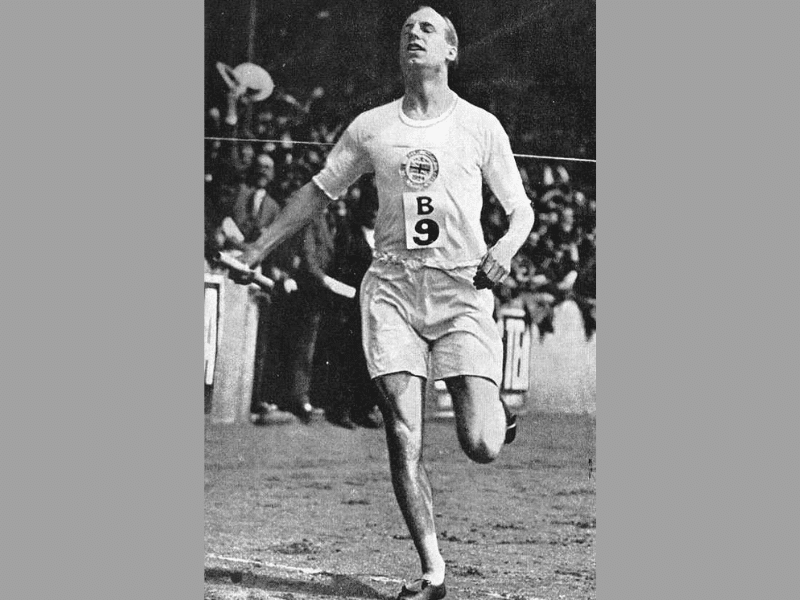 Eric Liddell, olimpijski pobjednik na 400 metara; inspiracija za film 'Vatrene kočije' (Olimpijske igre 1924. u Parizu)