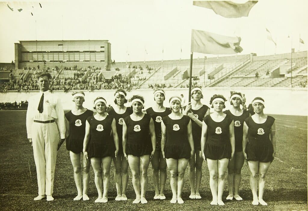 Nizozemska ženska gimnastička reprezentacija na OI 1928.