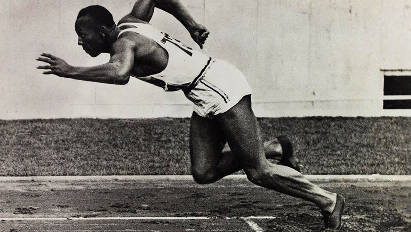 Jesse Owens, osvajač četiri zlata na OI 1936. u Berlinu (Olimpijske igre 1936)