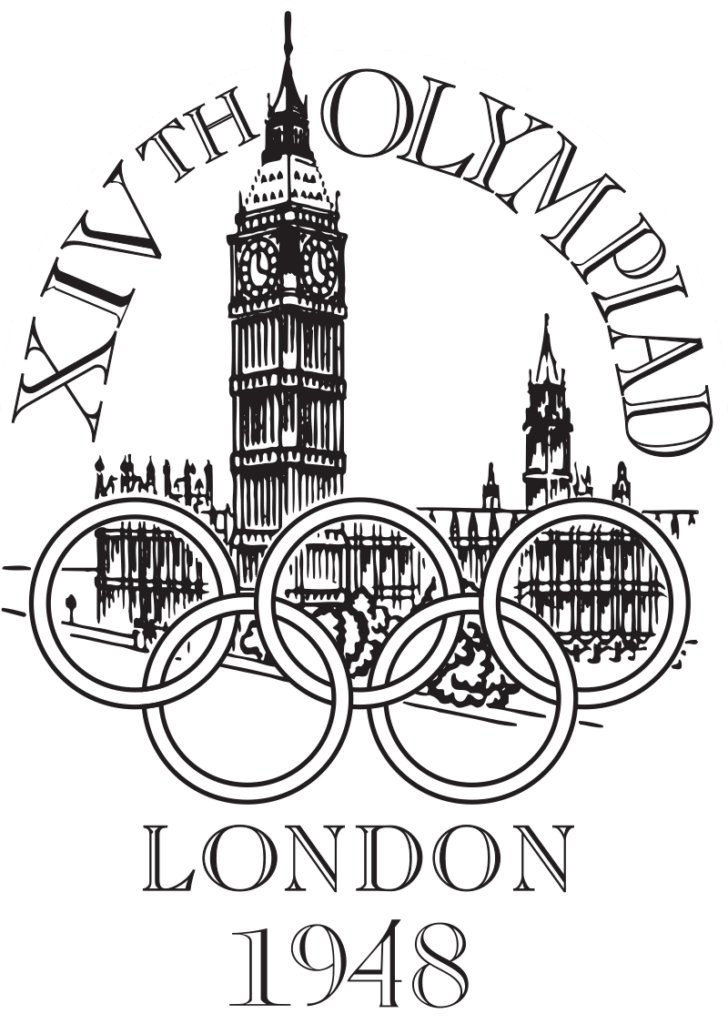 Službeni logo Olimpijskih igara u Londonu 1948. godine