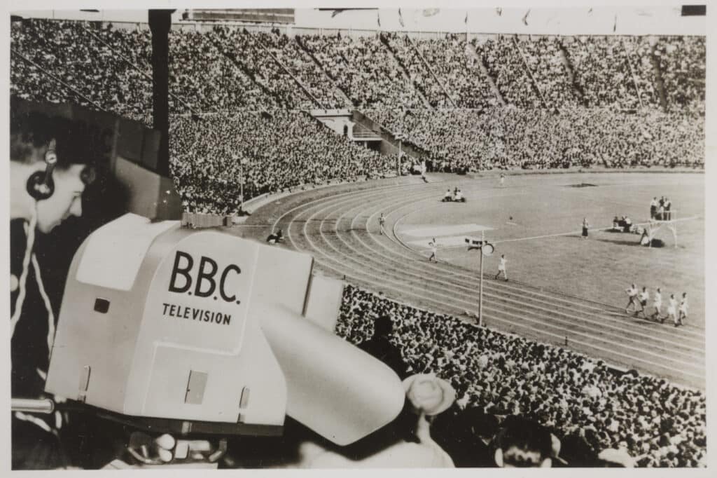 Olimpijske igre 1948. u Londonu bile su značajne po tome što su to bile prve igre koje su djelomično televizijski prenošene