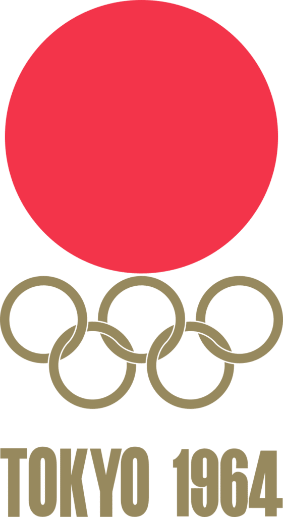 Službeni logo Olimpijskih igara 1964. u Tokiju