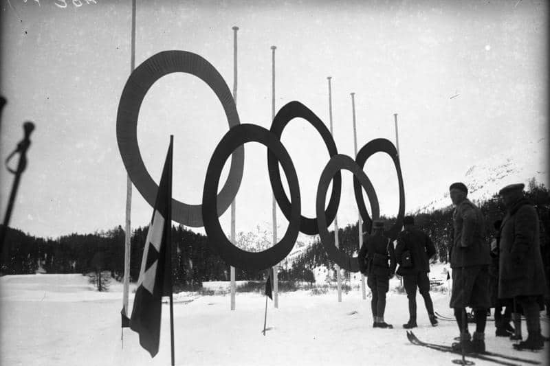 Olimpijski prstenovi na ZOI 1928.