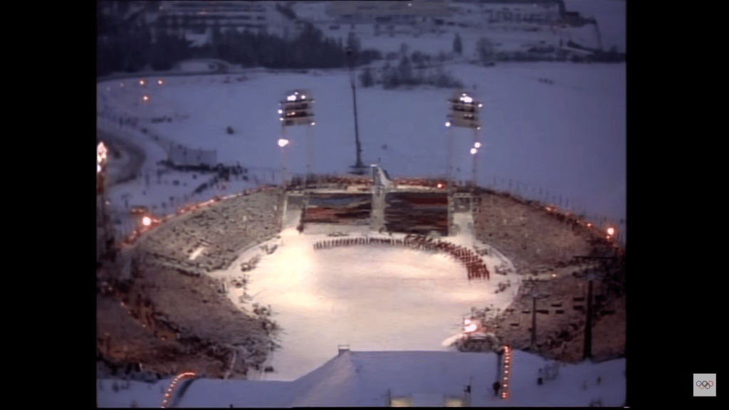 Lysgårdsbakken, poprište otvaranja ZOI 1994. (zimske Olimpijske igre 1994)